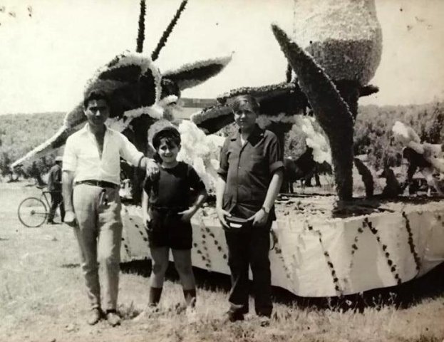 Romería 1970 carroza